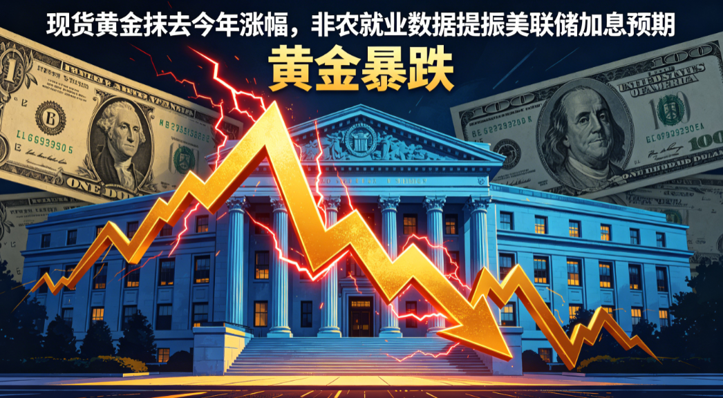 US Equities Face Pressure Amid Rate Hike Expectations and Gold Slump